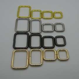 箱包手袋五金配飾鐵方扣多規格方形箱包配飾扣